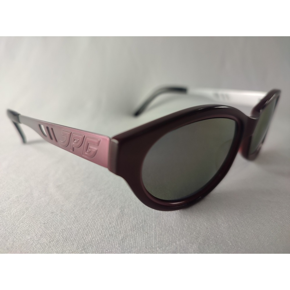Vintage Jean Paul Gaultier 58-7204 Burgundy Purple‎ Mirror Sunglasses Japan Mint